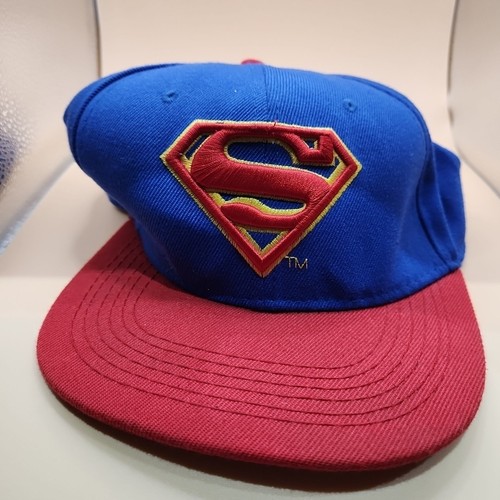Superman Hat Baseball Cap Snapback Comics Superhero Embroidered - Bild 2 von 8