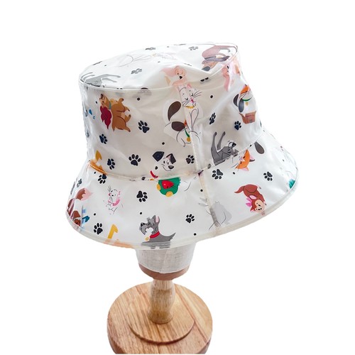 Sombrero Cubo de Lluvia Disney Gatos y Perros Reinos Adultos 59cm Personajes Lluviosos - Imagen 4 de 5
