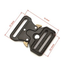 20 25 32 38 45 50mm Quick Release Tactical Buckle Set Automatic Metal Male Belt