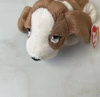 VTG Beanie Baby, Tracker Hound Dog, Brown and white with all tags