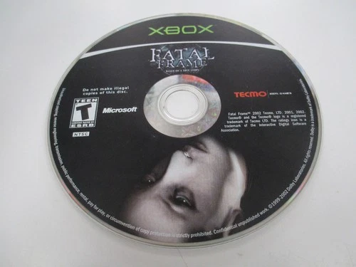 Fatal Frame (Microsoft Xbox Original, XB, 2002) SCRATCH-FREE DISC ONLY