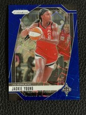 2024 Panini Prizm WNBA - Jackie Young #1 Blue Velocity Prizm
