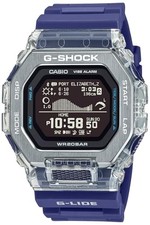 Image of CASIO G-SHOCK GBX-100S-2JF Blue G-LIDE MIP Bluetooth Skeleton JDM New