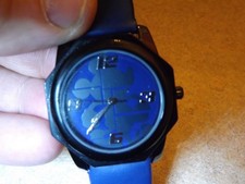 Disney Parks Mens Vintage Mickey Mouse Watch Silhouette of Mickey -VHTF-New