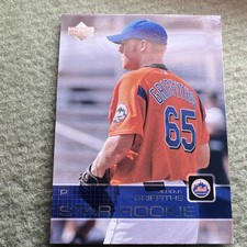 UPPER DECK 2003 Star Rookie Jeremy Griffiths #521 New York Mets Baseball Card. rookie card picture