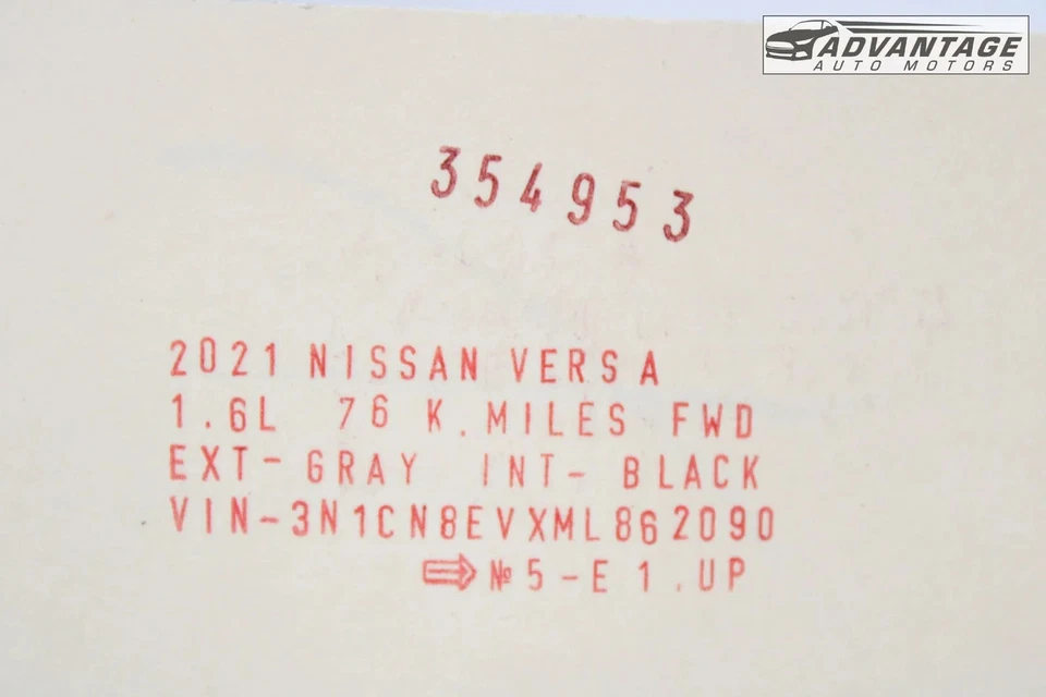 Nissan Versa 2007-2025 Juego de 5 tuercas de perno de llanta lateral izquierda o derecha OEM Foto 4 de 4