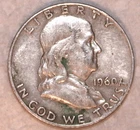 1960-D FRANKLIN HALF DOLLAR - Very Fine - #2293EB
