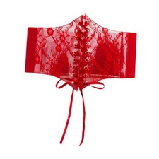 Ceinture Corset en dentelle, boucle cachée, ceinture de taille pour vacances,