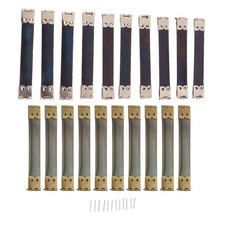 20 Paquet De Sac à Main Shrapnel Faisant Des Fournitures Cadre En Métal Baiser