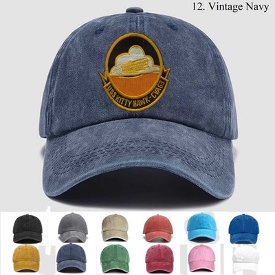 Custom Personalization Embroidered Hat Usn Uss Kitty Hawk-cva 63, Trucker Hat