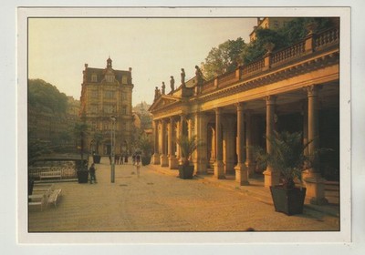 AK Tschechien. Karlovy Vary, Karlsbad. 19.9.95 nach Bonn, siehe 3 Scans