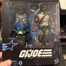 G.I. JOE CLASSIFIED SERIES HEAVY DUTY WITH MAN PORTABLE HEAVY WEAPONS SYSTEM NEW