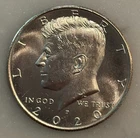 2020-P Kennedy Half Dollar - AU - About Uncirculated