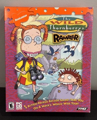 The Wild Thornberrys Rambler  Big Box  PC CD-Rom Game For Windows 95/98. SEALED.
