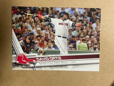 David Ortiz ~ 2017 Topps  #350  Boston Red Sox