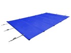 Poolplane aus LKW Plane 680g/m² Sicherheitsabdeckung Poolabdeckung mit Stangen