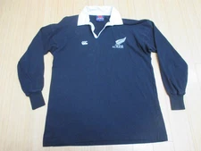 New Zealand All Blacks Canterbury of New Zealand XL 46 Long Sleeve Rugby Shirt