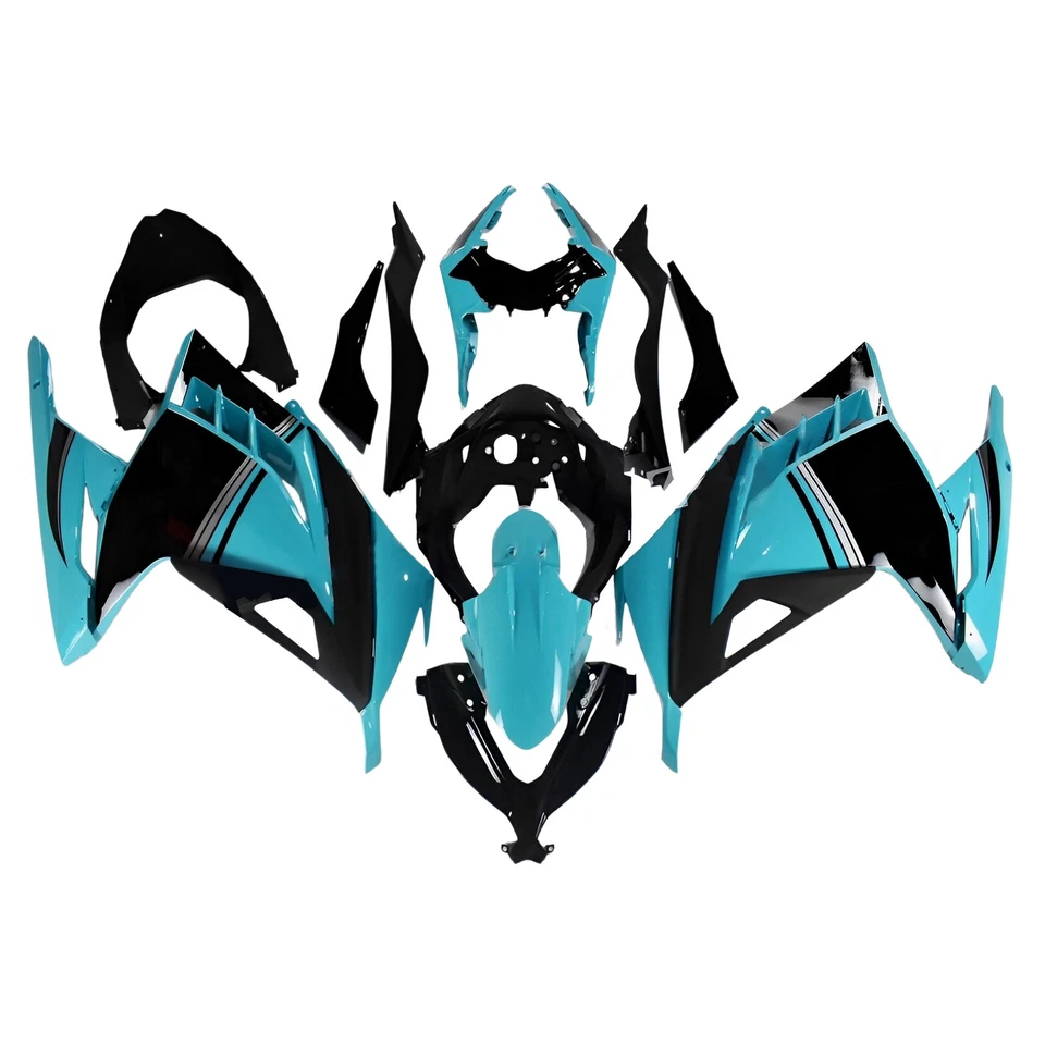 ABS Fairing Kit For Kawasaki EX300R Ninja 300 2013 - 2017 14 15 Plastic Bodywork — 第 4/4 张图片