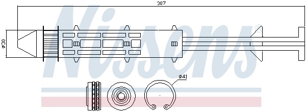 FORD GALAXY 1995-2006 MPV FORD GALAXY (1995) 2.3 Receiver dryer - Image 20