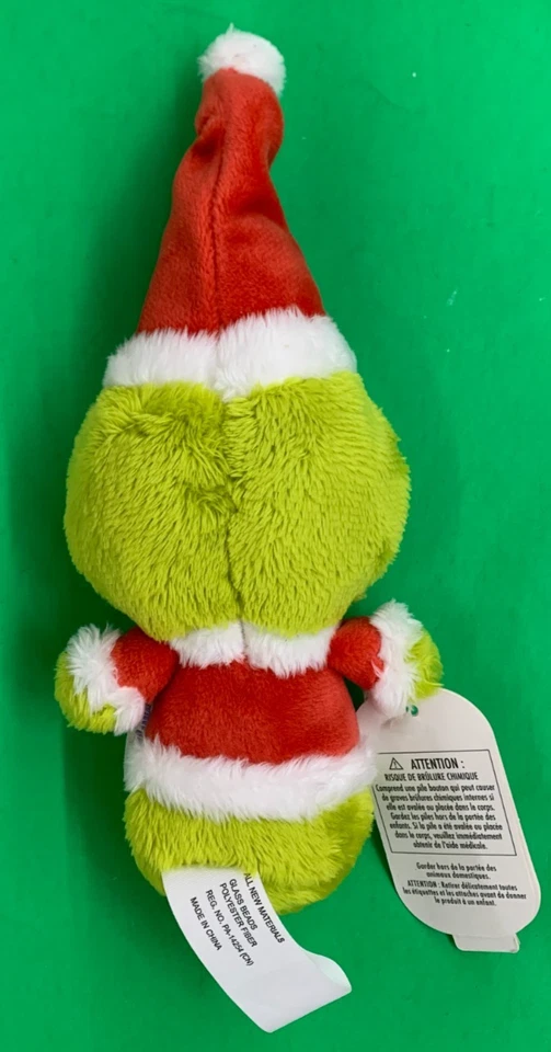 THE GRINCH - Dr. Seuss - Hallmark Itty bitty Plush Figure - With Light - NEW - Image 3 of 4