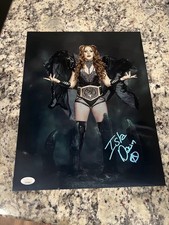 WWE Isla Dawn 11x14 Autographed Funhouse Metallic Signed Photo Aew