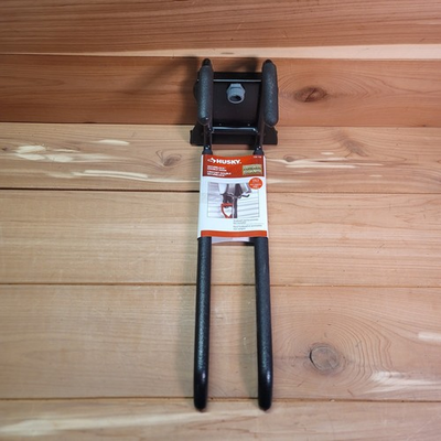 #ad Husky SecureLock Double Hook Trackwall Accessory Tool Storage THD204CAN $19.99