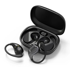 Bluetooth 5.4 Ear Hook Headphones TWS Wireless Earphones HiFi Stereo Waterproof