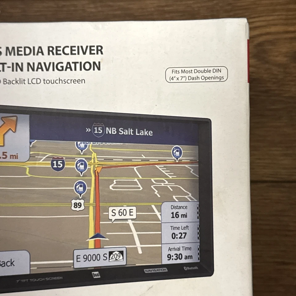 Dual DM620N 7" Touchscreen Media Navigation Receiver w/ iPlug Smart Remote - Image 2 of 4