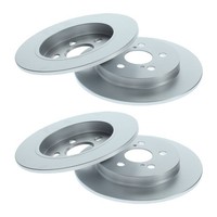 2 Bremsscheiben Ø 259 Mm Voll Bosch Passend FüR U.A. Toyota Prius