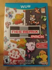 NES Remix Pack (Nintendo Wii U 2014) Video Game Complete With Manual  - Tested