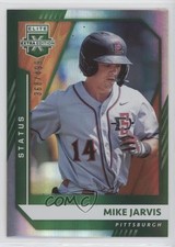 2021 Panini Elite Extra Edition Status Green 368/499 Mike Jarvis #115 no9