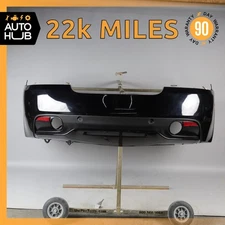 13-16 Aston Martin DB9 Rear Bumper Cover Assembly Onyx Black OEM 22k