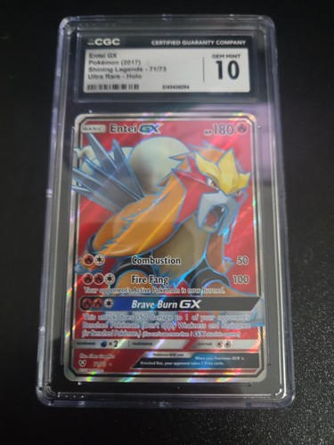 Entei-GX graded PSA 10 for sale on eBay