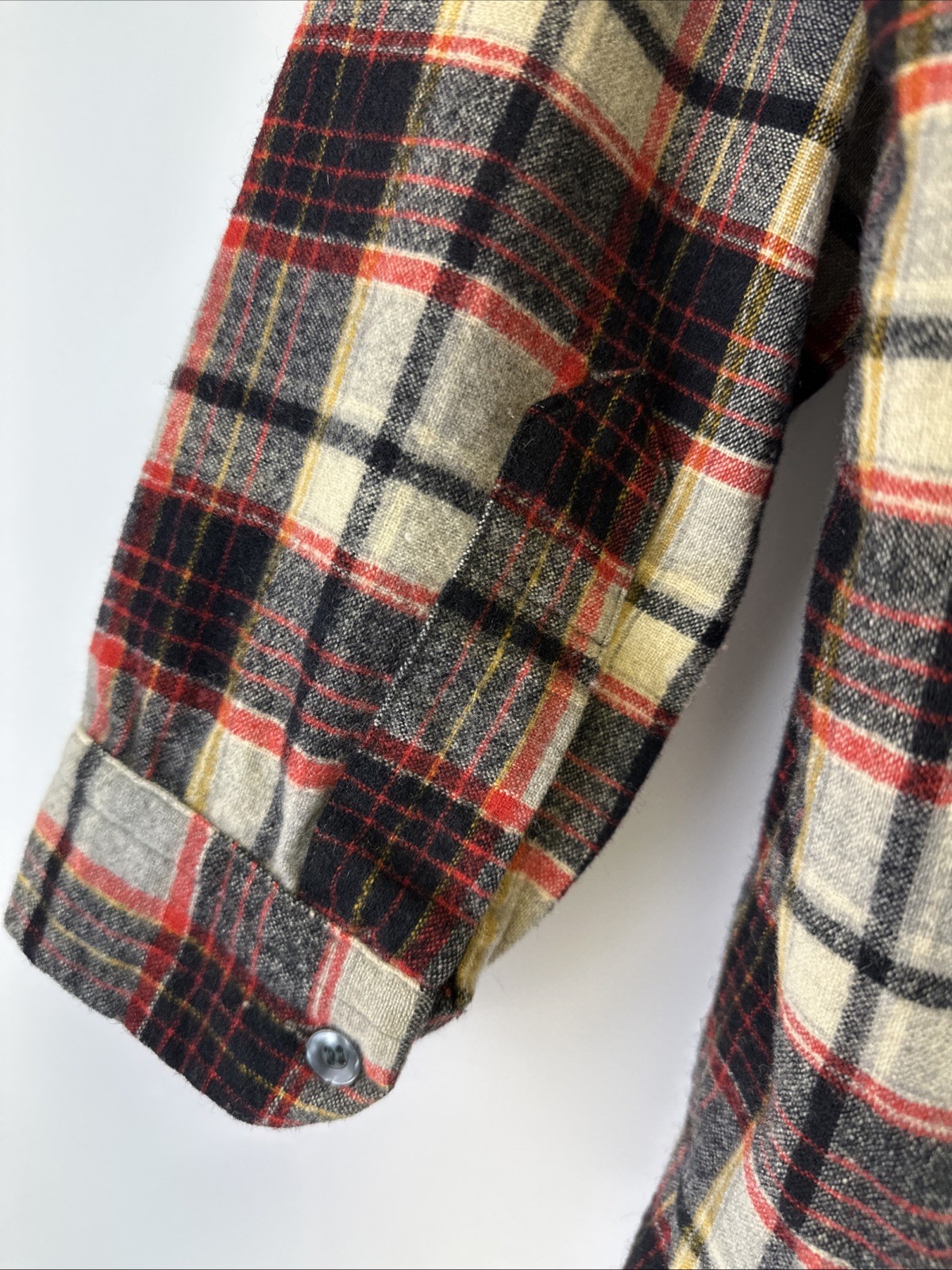Pendleton Board Shirt Wool Button Down Collared G… - image 7