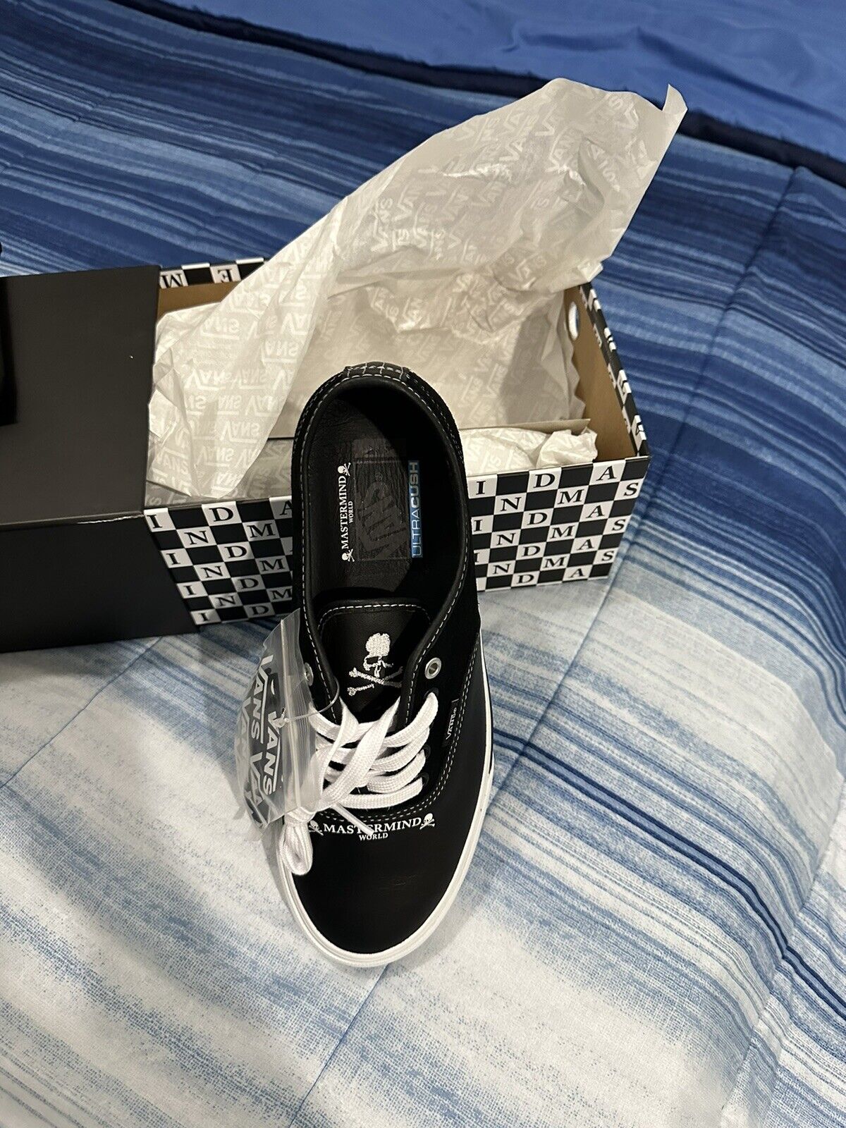 Vans Vault X Mastermind Japan UA Authentic LX UK 8.5 Black (9.5 US