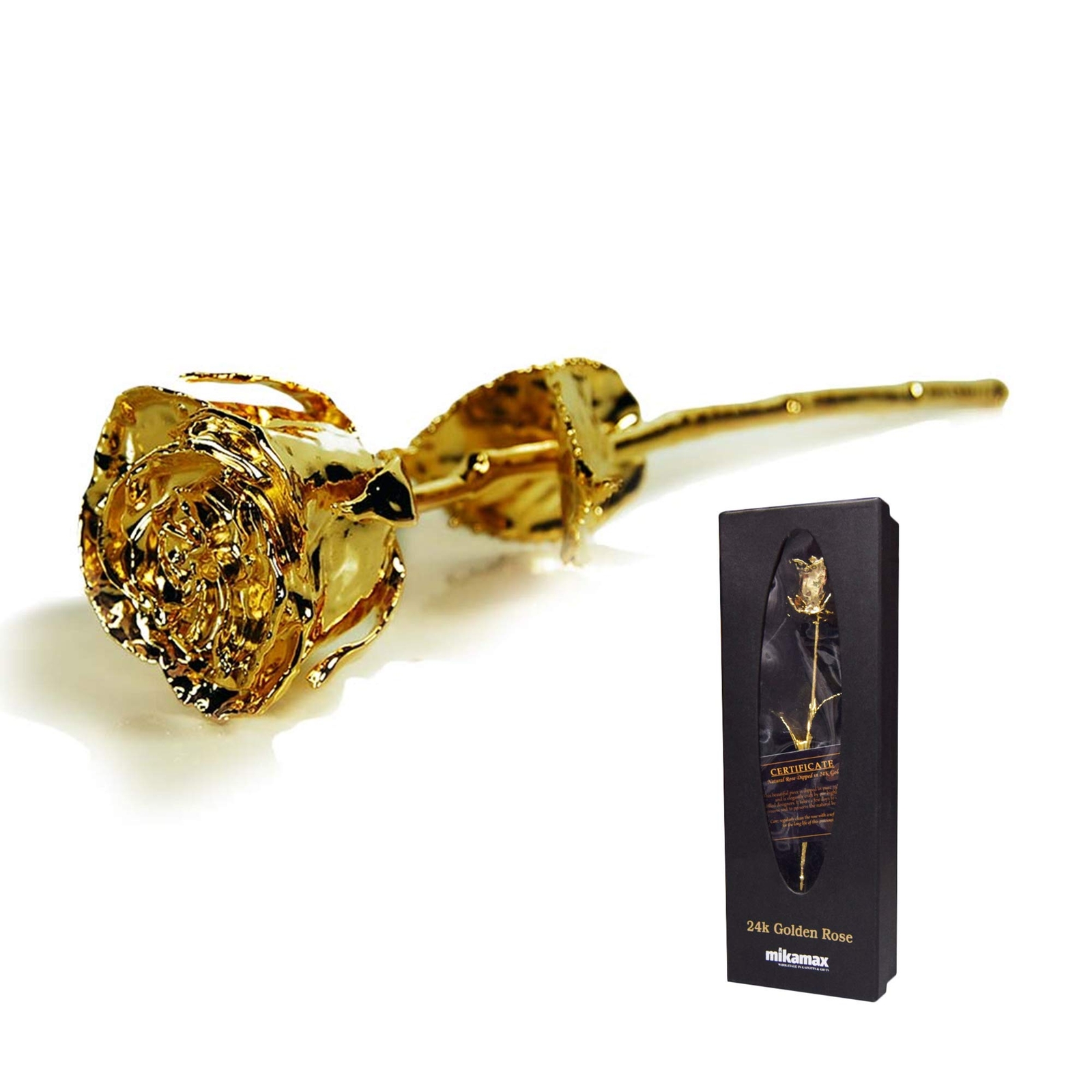 24K Golden Rose - Black Giftbox (03261.Go) NUOVO