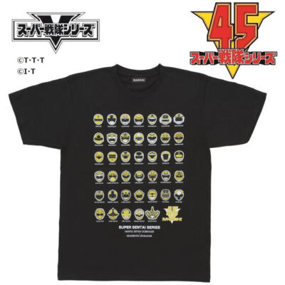 Super Sentai Series Yellow Succecive Generations T-shirt Unisex 