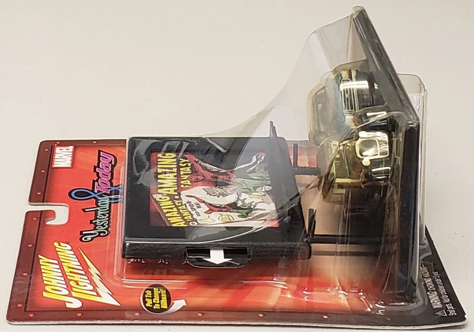 JOHNNY LIGHTNING YESTERDAY & TODAY AMAZING FANTASY AMAZING SPIDER-MAN 1:64 SCALE - Image 4 of 4