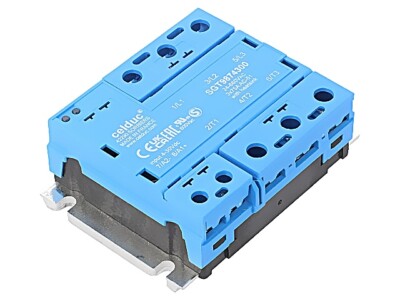 SGT9874300 Relais: Halbleiter USteuer: 4-30VDC 75A 24-660VAC 3-phasen CELDUC
