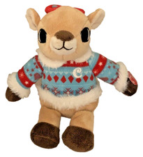 Dan Dee Rudolph the Red Nosed Reindeer Clarice 9" Musical Plush Toy Tested Works
