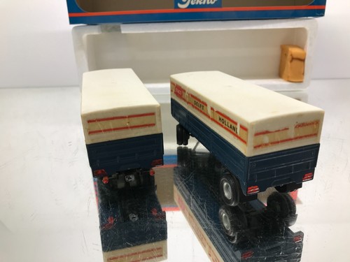 NACORAL SCANIA 140 V8 TRUCK+TRAILER DIJCO HOLLAND WERBE PROMO -1:50- FAIR IN BOX - Picture 10 of 12