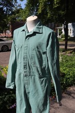 Workrite FR Coveralls Size 48R Beige Long Sleeved Westex Green co1 