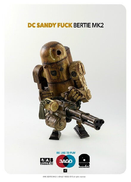 ThreeA 3A TOYS GO Sandcrab Bertie World War Robot WWR World ThreeA 3A TOYS GO Sandcrab Bertie World War Robot WWR World