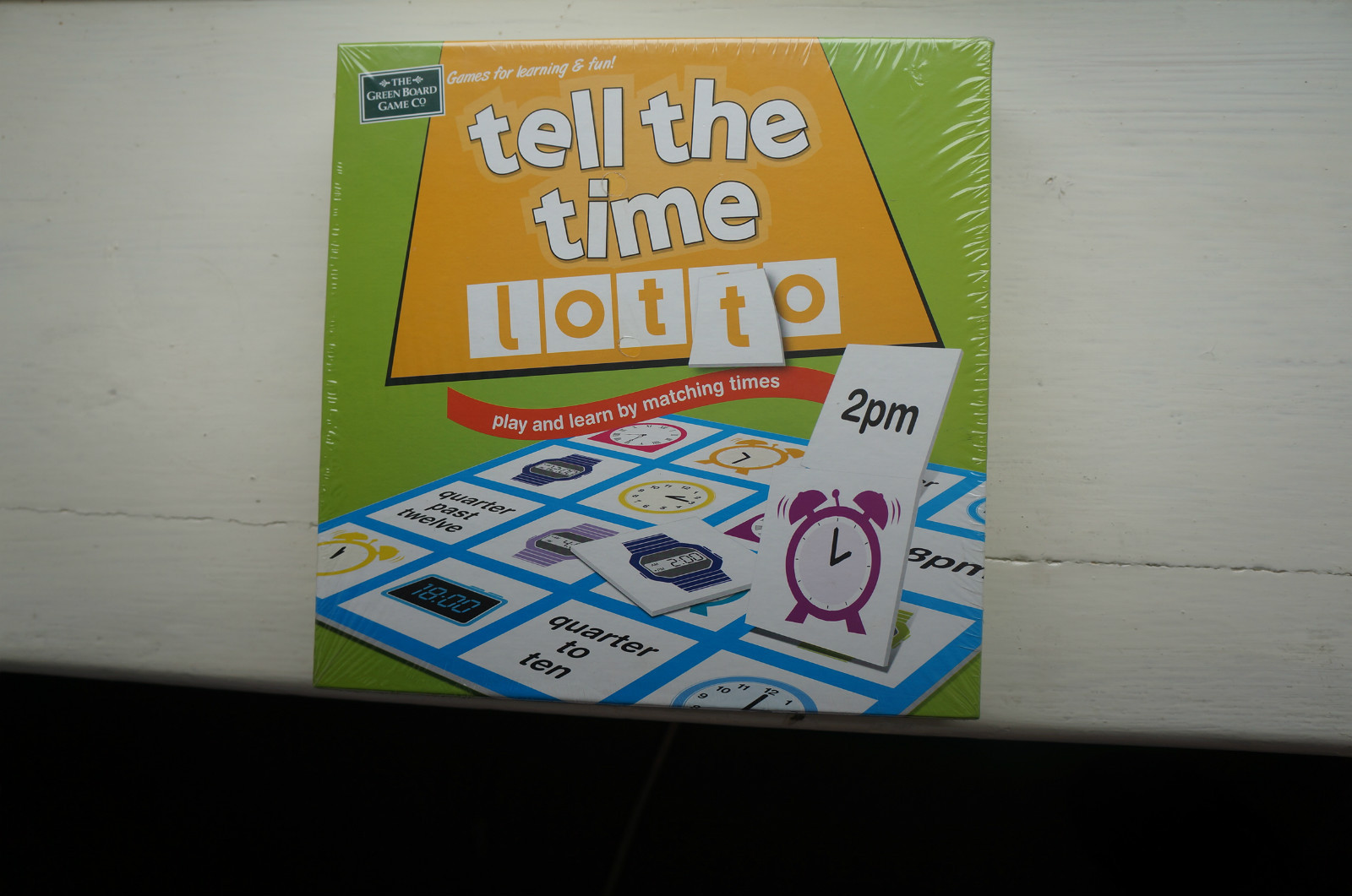 Tell the time lotto game