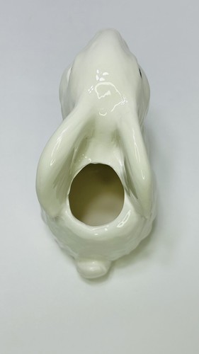 Ciotola di zucchero coniglietto pasquale/coniglio ceramica + set creme vintage Mervyn's NOS in scatola - Foto 18 di 24