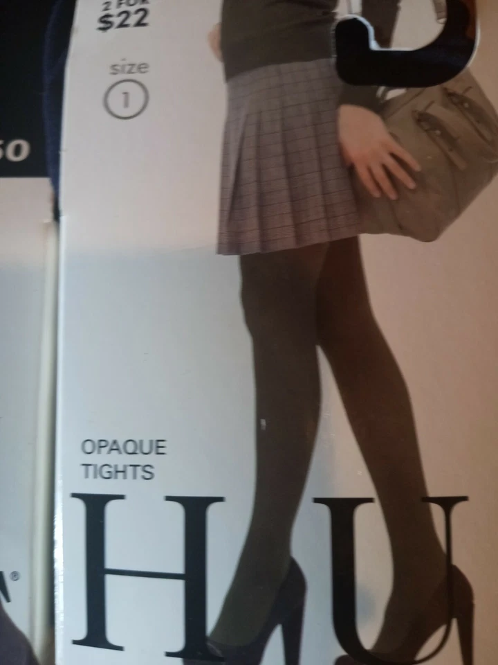 Lote De 3 Medias HUE Varios Colores, Talla 1, Nuevas Con Etiquetas Foto 3 de 4