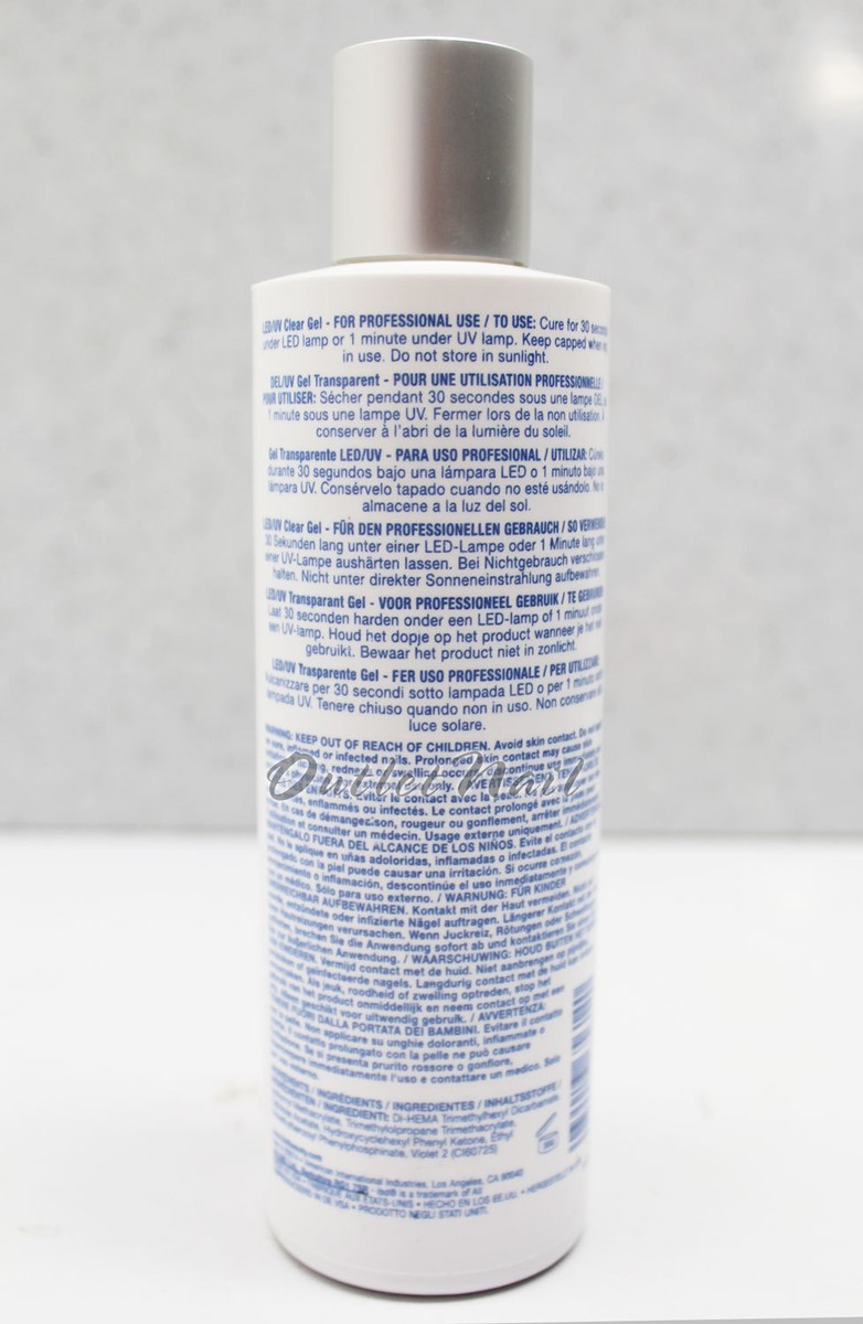 IBD Hard Gel Clear Gel 8oz / 226g HardGel #65614 SHIP IN 24H | eBay