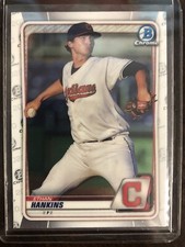 2020 Bowman Chrome Prospects I #BCP-44 Ethan Hankins - Cleveland Indians