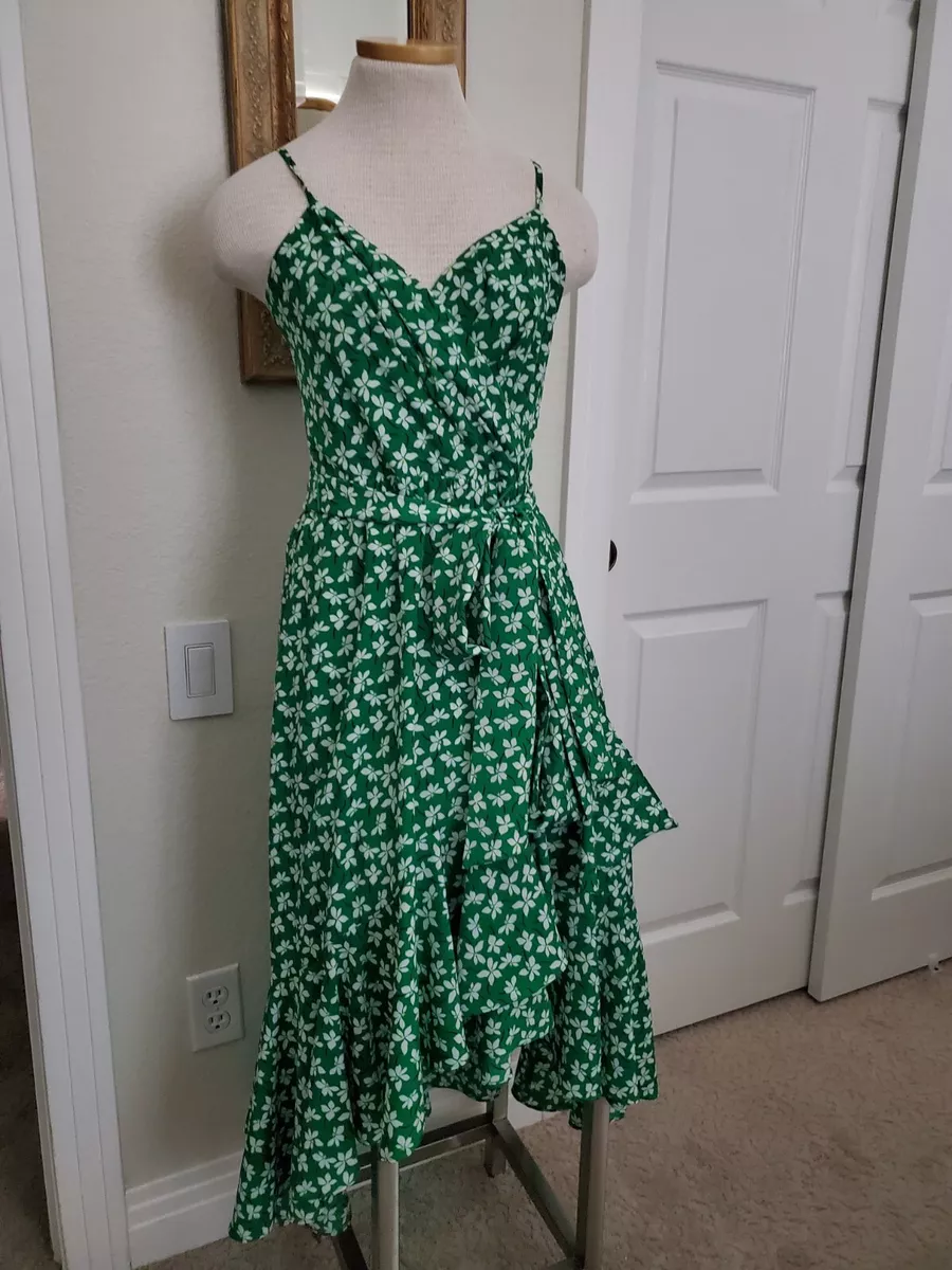 Eliza j 2025 green floral dress