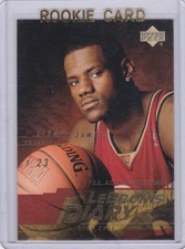 LEBRON JAMES ROOKIE CARD Upper Deck 2003 NBA RC Cleveland Cavs Basketball LAKERS